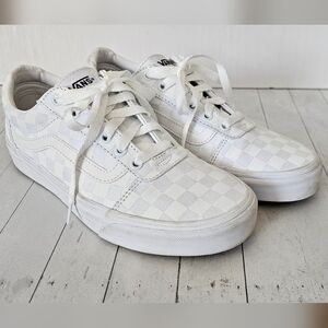VANS WARD CHECKERBOARD SNEAKER